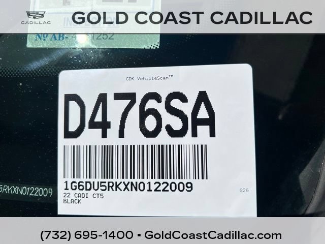 Certified 2022 Cadillac CT5 Sport AWD/4WD image 25