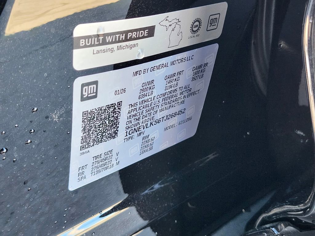 New 2026 Chevrolet Traverse RS w/ LPO, Floor Liner Package image 33
