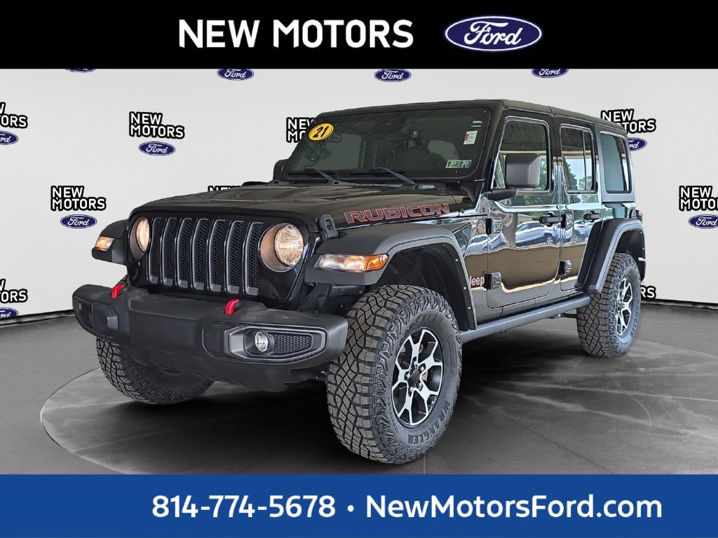 Used 2021 Jeep Wrangler Unlimited Rubicon