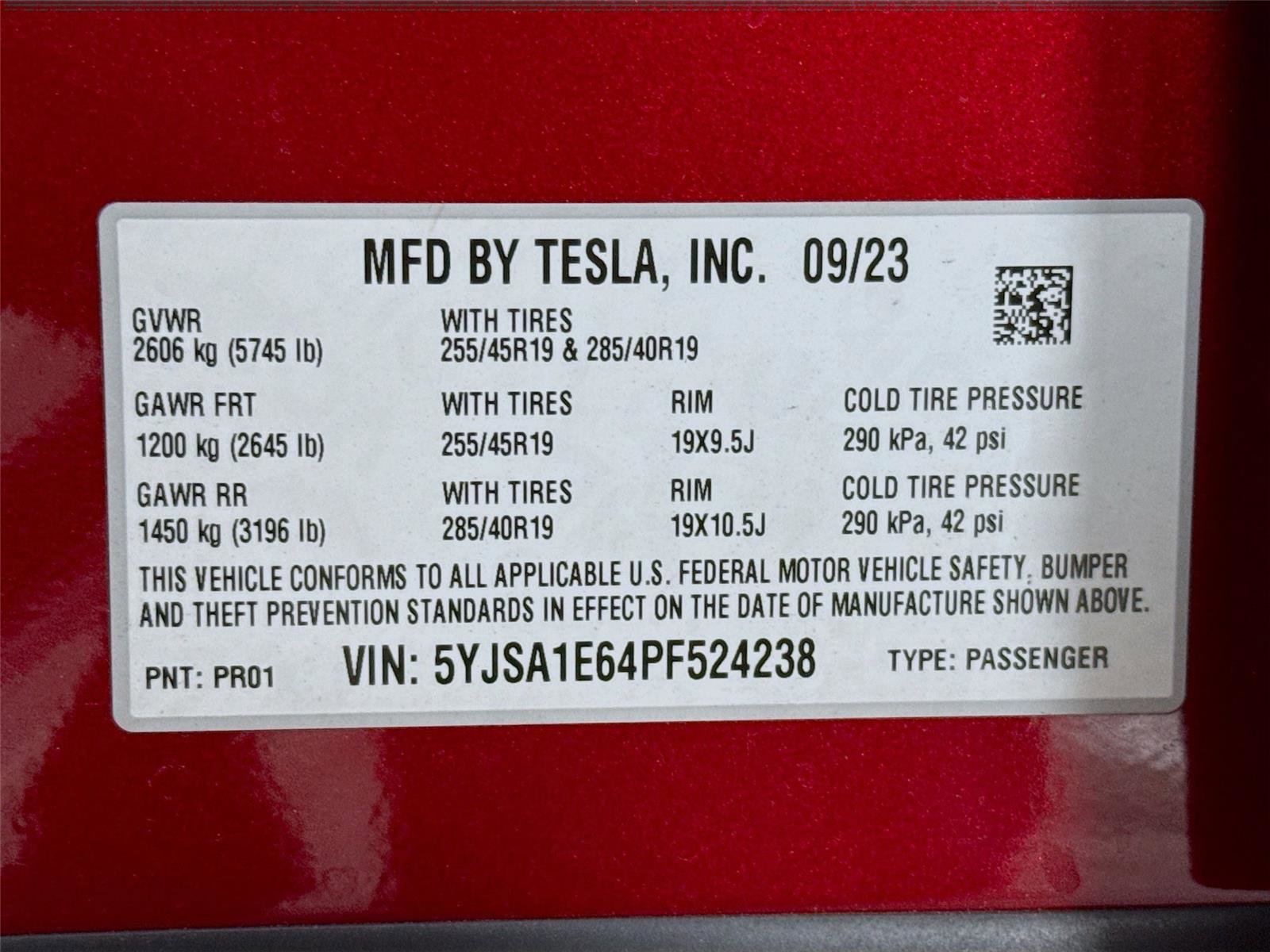 Used 2023 Tesla Model S Plaid AWD/4WD image 20
