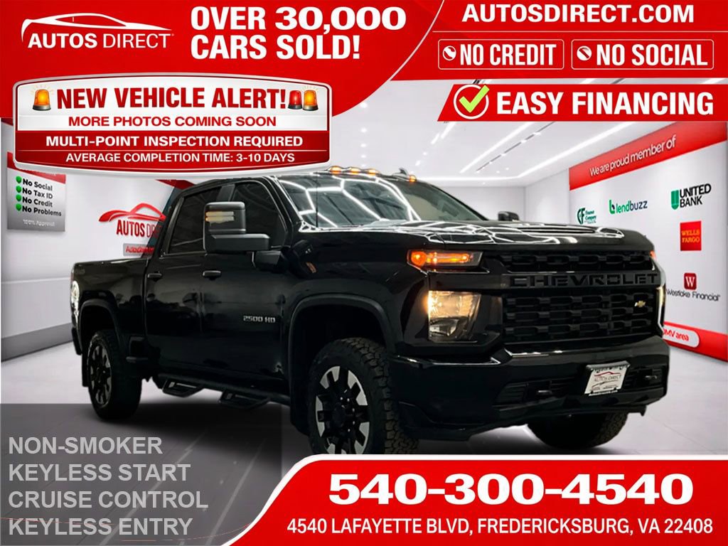 Used 2020 Chevrolet Silverado 2500 Custom w/ Custom Value Package