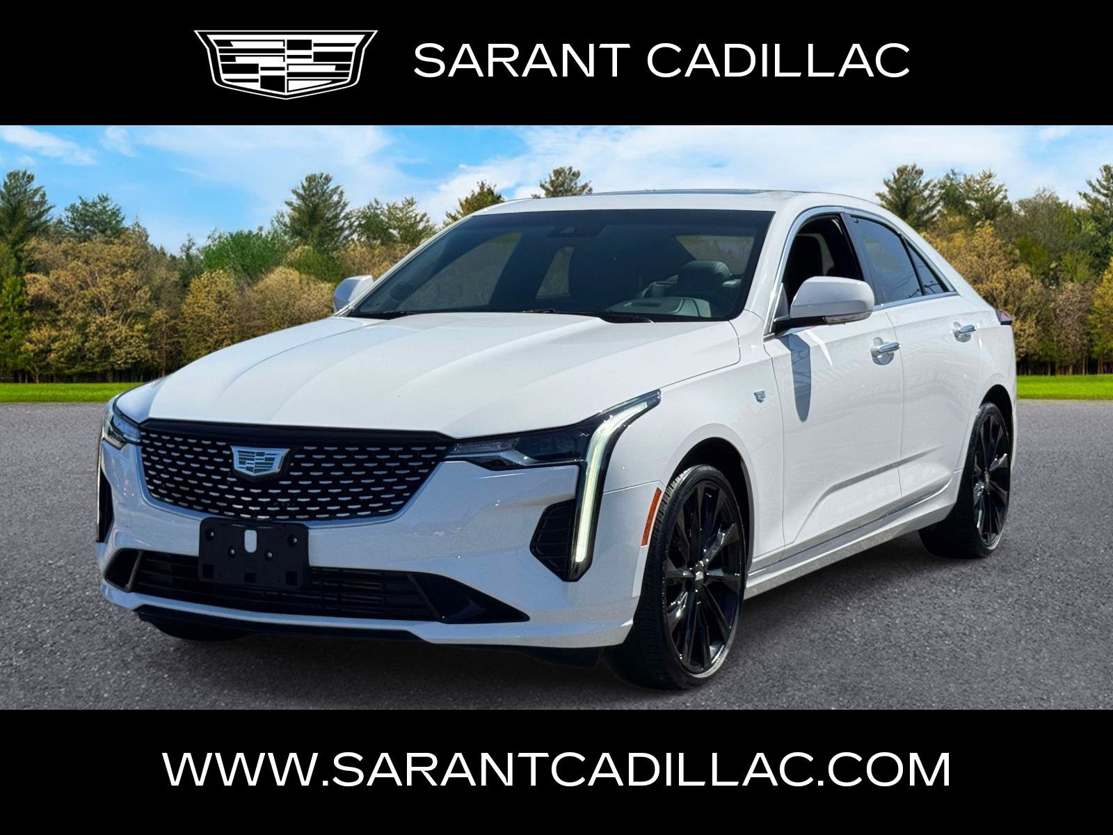 Certified 2022 Cadillac CT4 Luxury w/ Sun And Sound Package