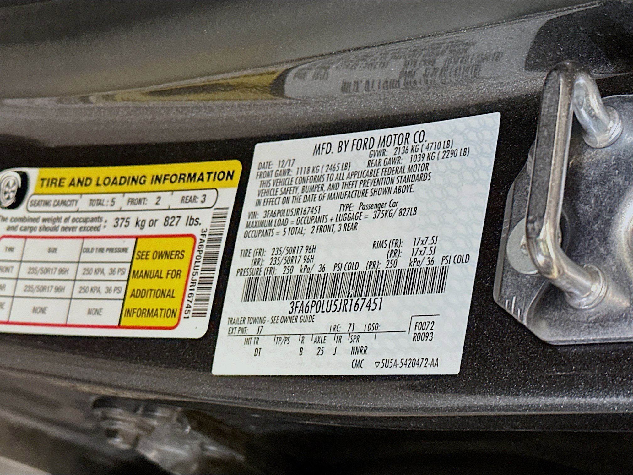 Used 2018 Ford Fusion SE image 12