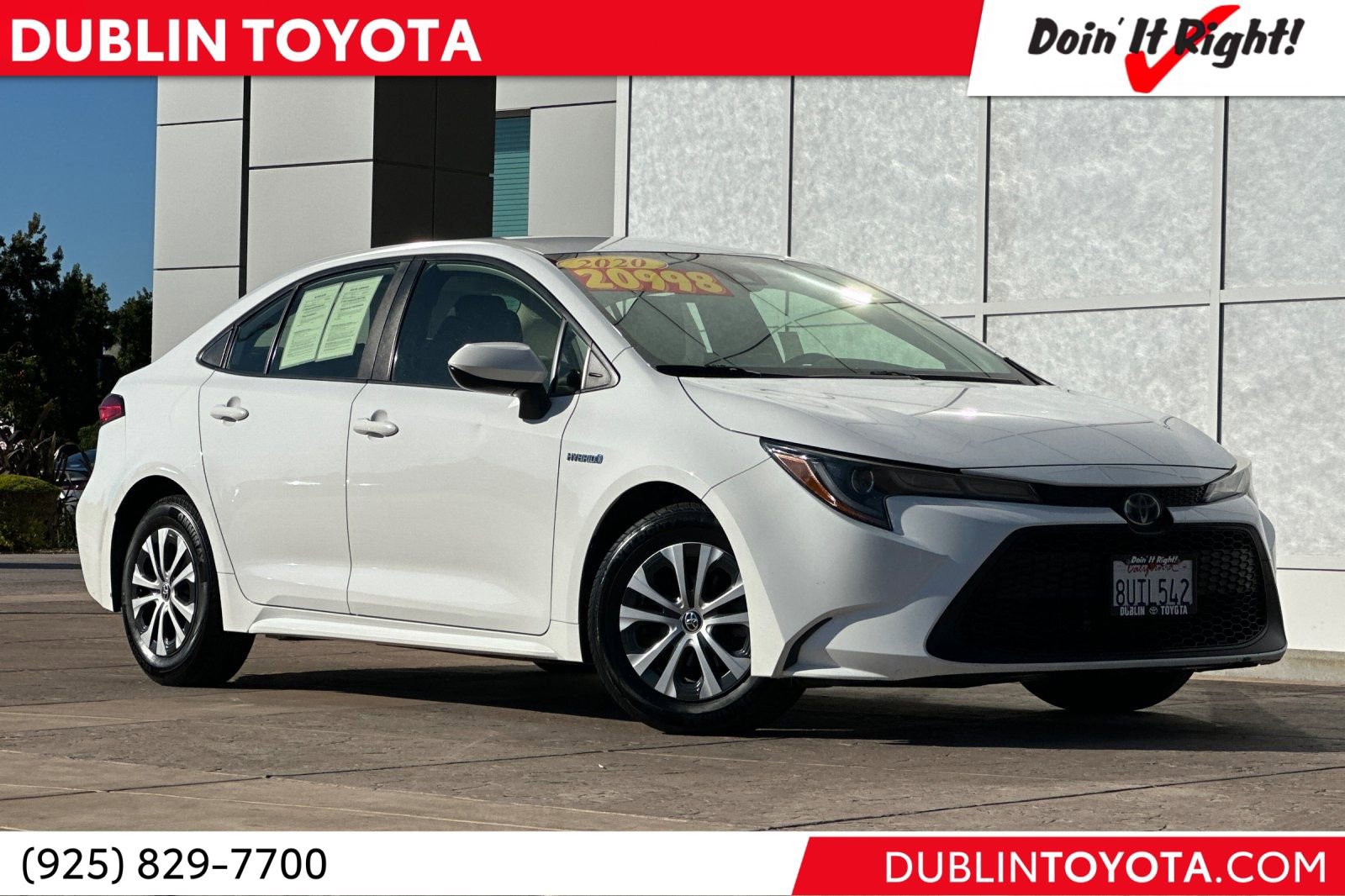 Certified 2020 Toyota Corolla LE