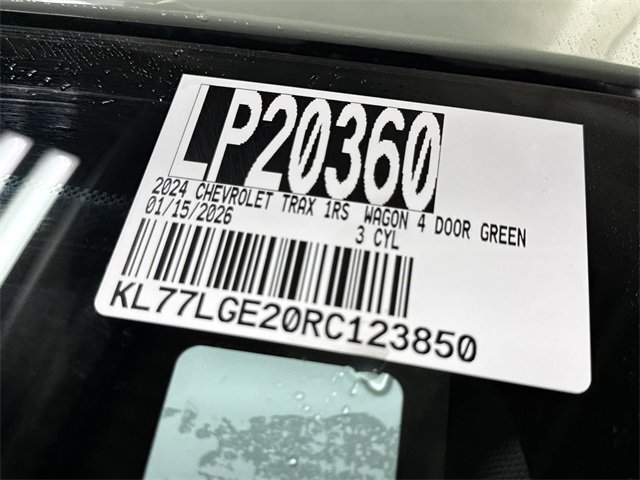 Certified 2024 Chevrolet Trax RS w/ Driver Confidence Package image 28