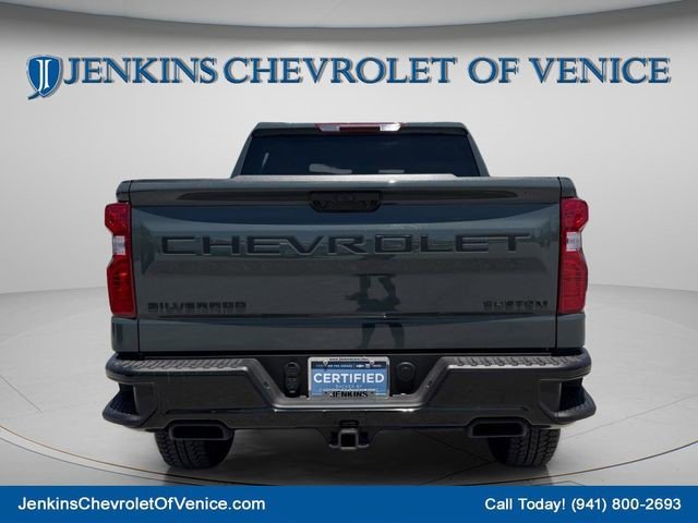 Certified 2025 Chevrolet Silverado 1500 Custom Trail Boss w/ Dark Appearance Package AWD/4WD image 6