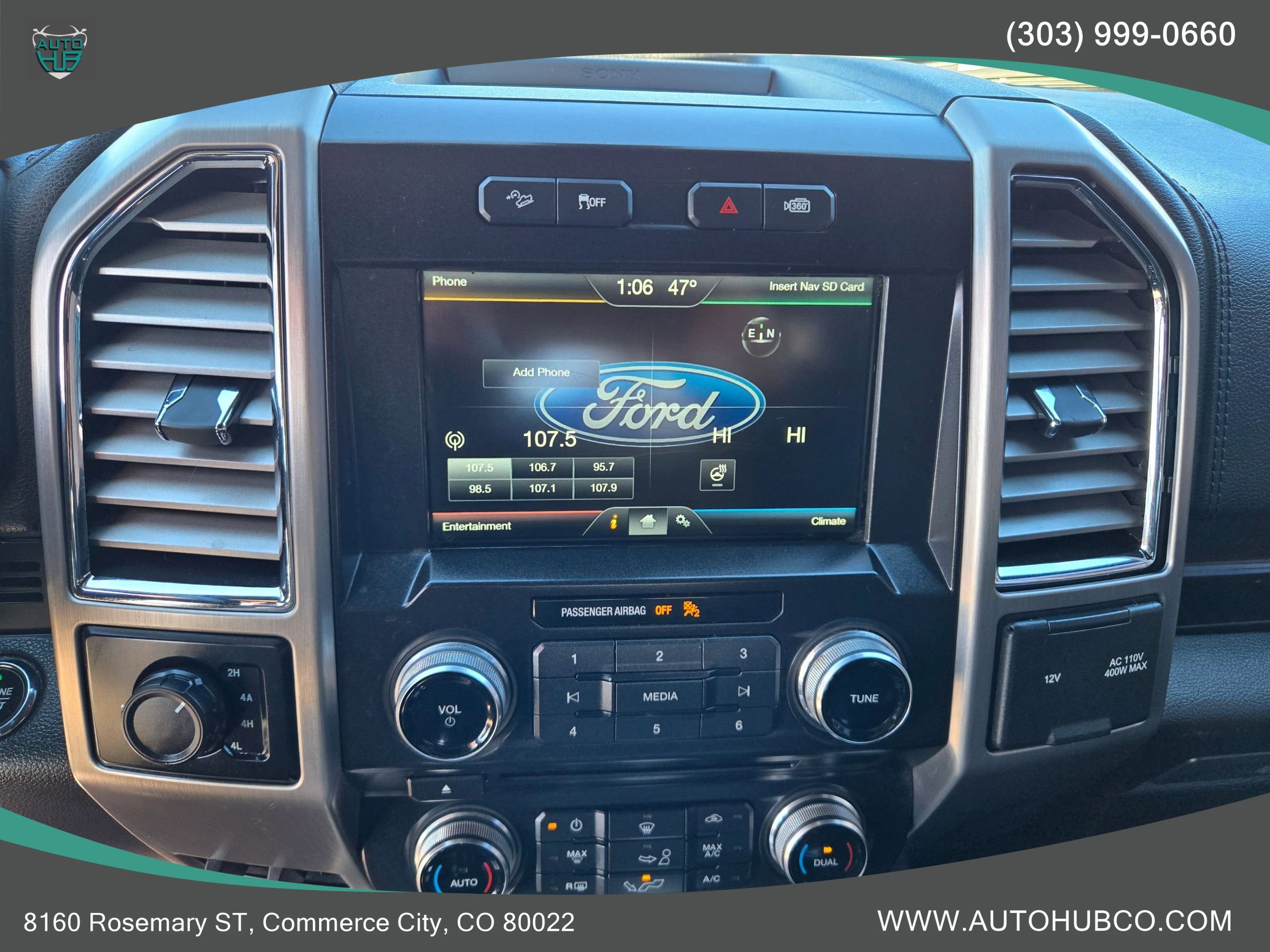 Used 2015 Ford F150 Platinum w/ Equipment Group 701A Luxury AWD/4WD image 14