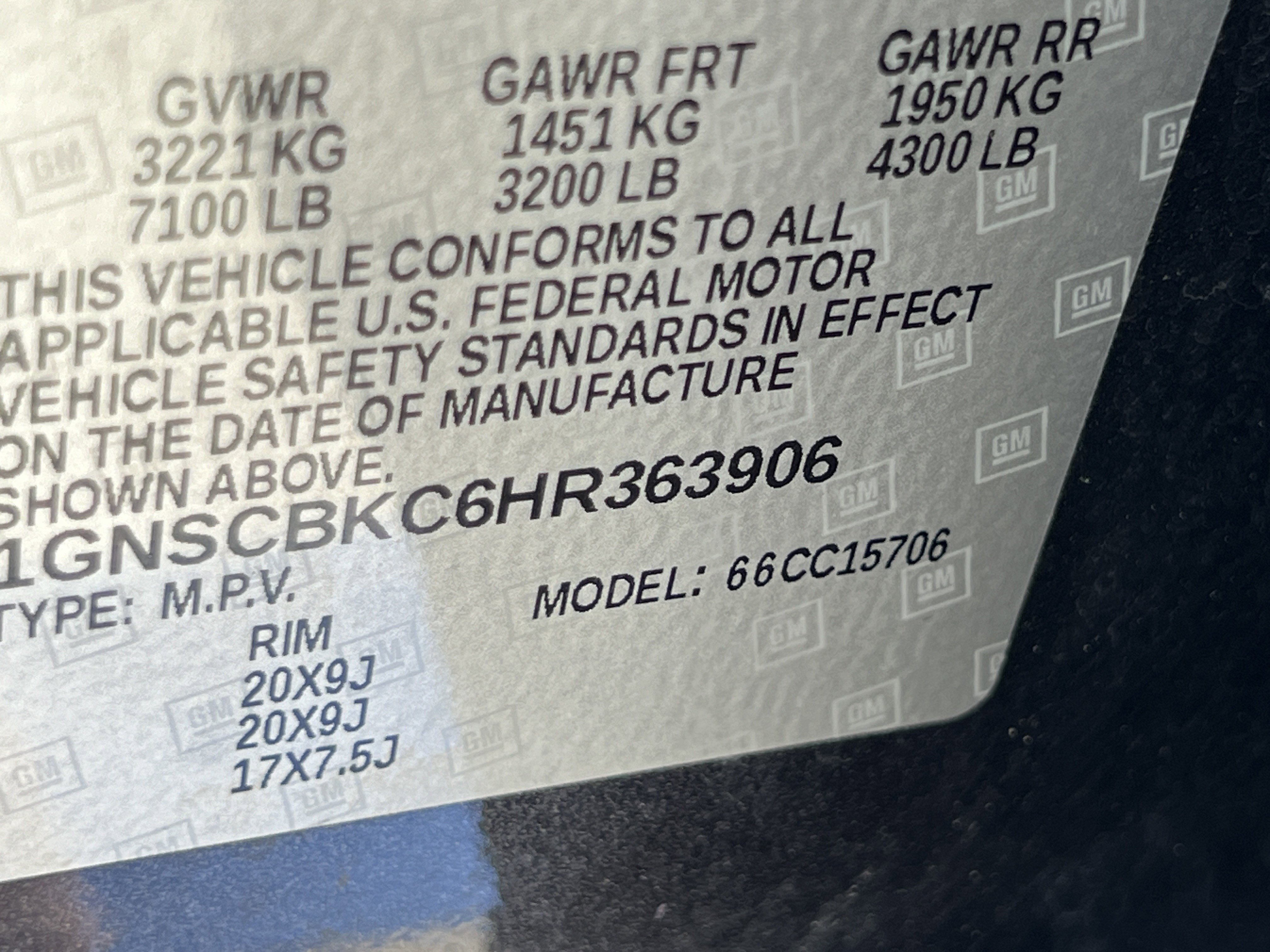 Used 2017 Chevrolet Tahoe LT w/ LT Signature Package image 37