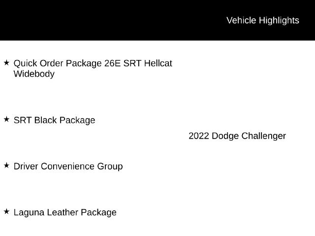 Used 2022 Dodge Challenger SRT Hellcat RWD image 12