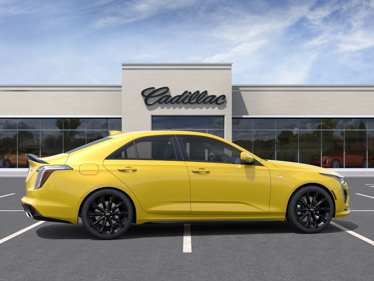 New 2026 Cadillac CT4 Sport w/ LPO, ONYX Package RWD image 5