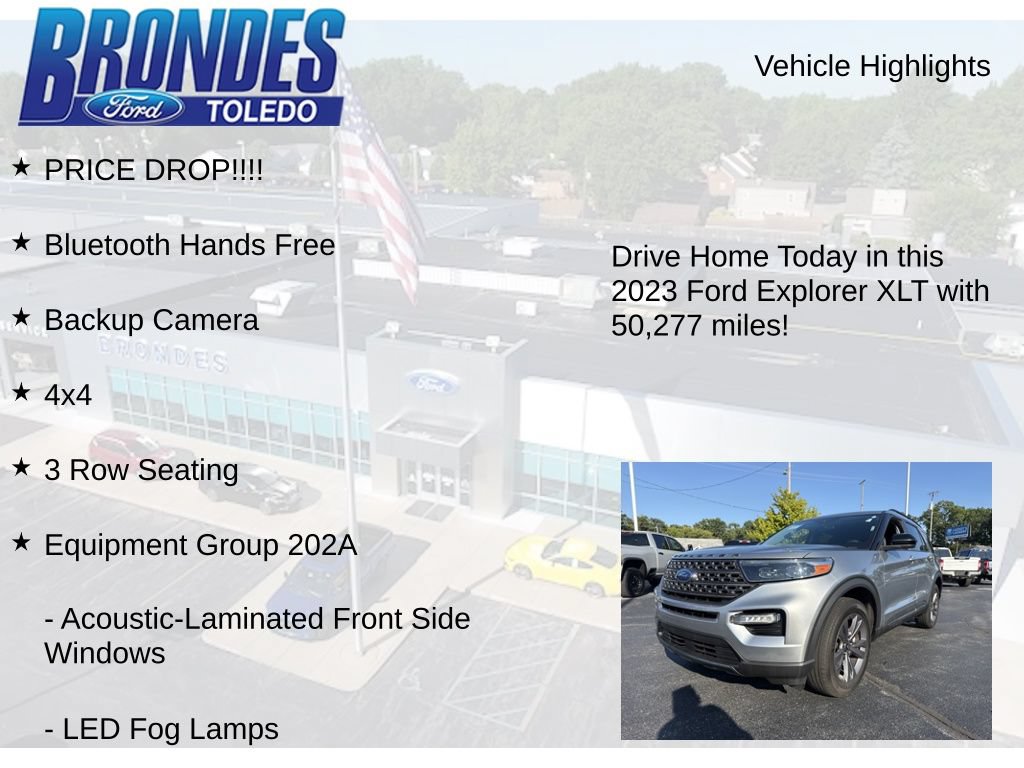 Used 2023 Ford Explorer XLT w/ Equipment Group 202A AWD/4WD image 5