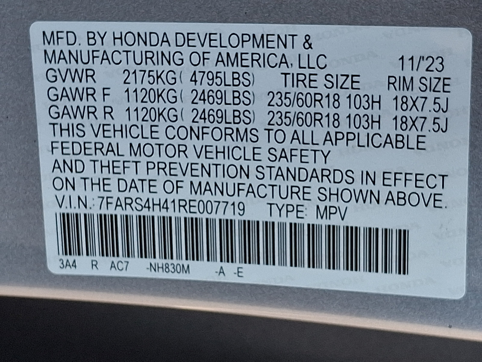 Certified 2024 Honda CR-V EX image 29