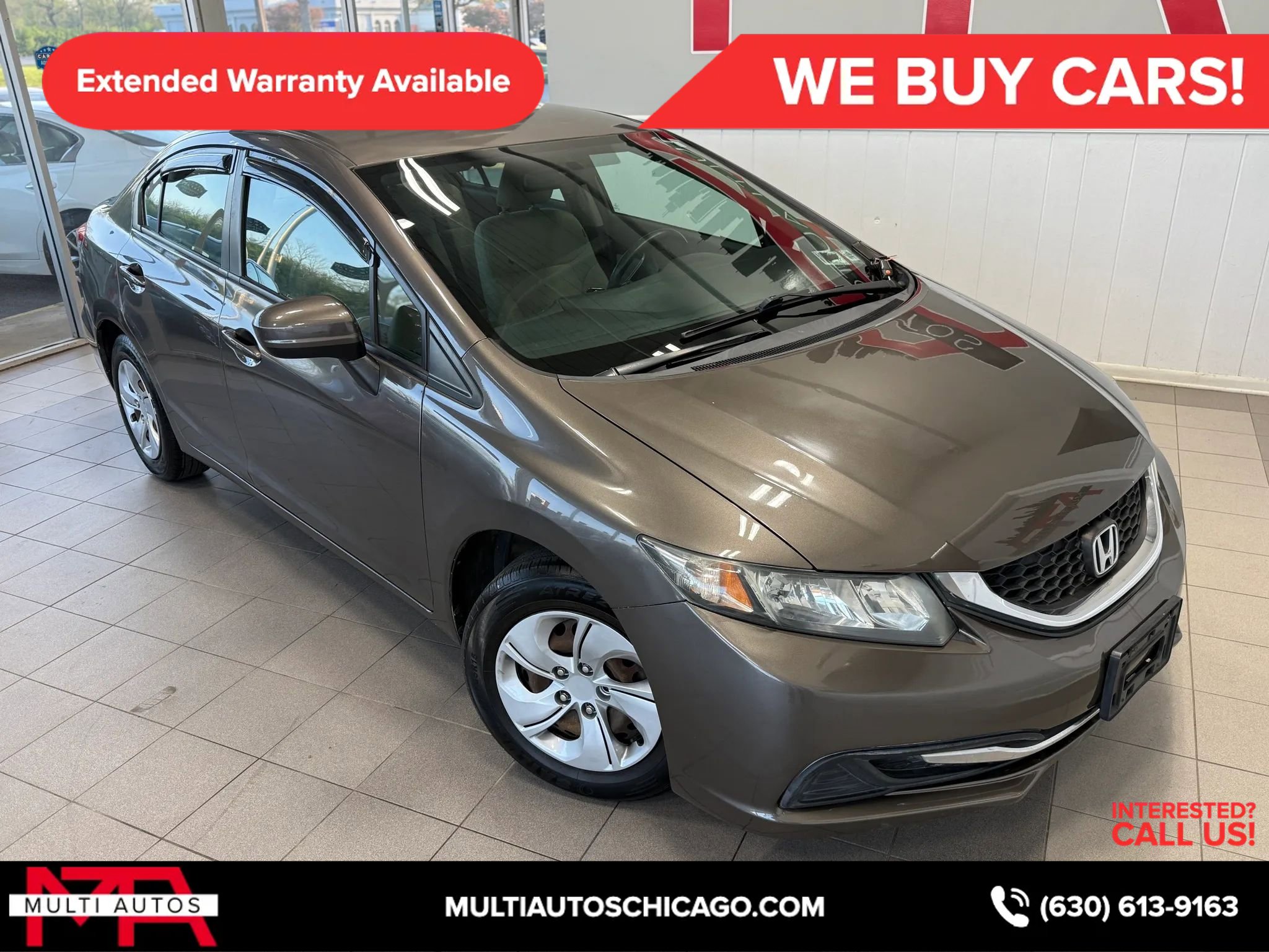 Used 2014 Honda Civic LX image 4