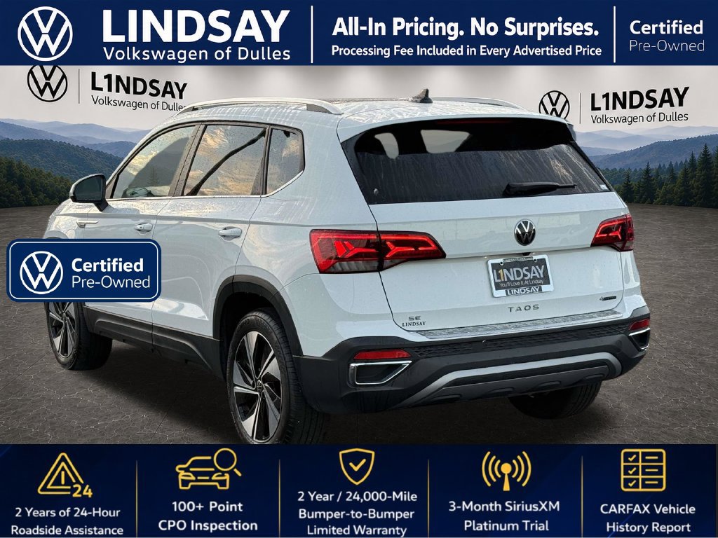 Used 2023 Volkswagen Taos SE w/ Panoramic Sunroof Package AWD/4WD image 5