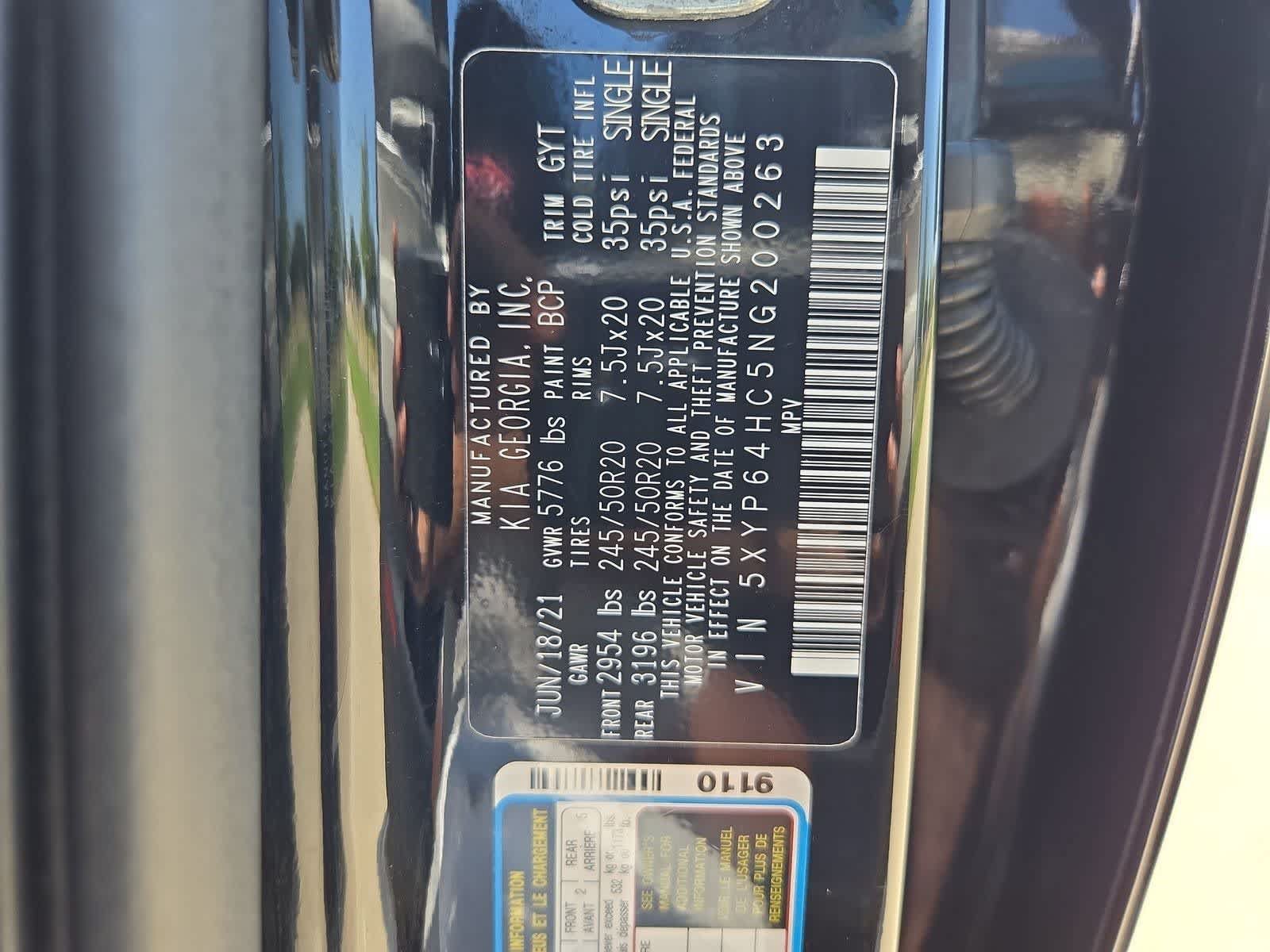 Certified 2022 Kia Telluride S FWD image 35