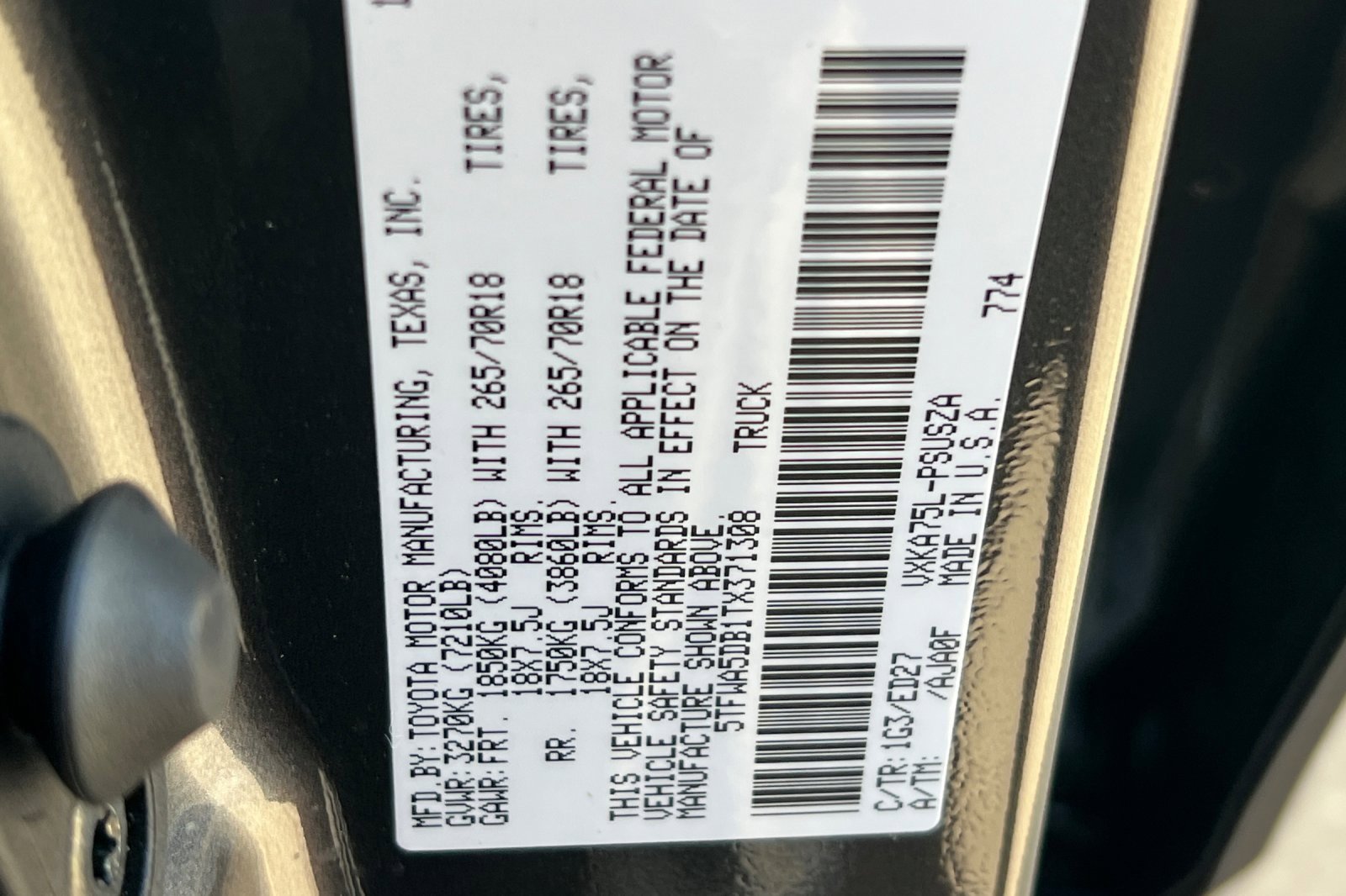 New 2026 Toyota Tundra SR5 image 20