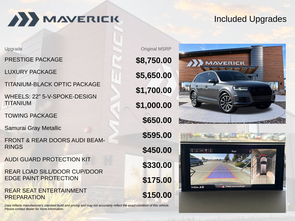 Used 2019 Audi Q7 3.0T Prestige w/ Prestige Package AWD/4WD image 8