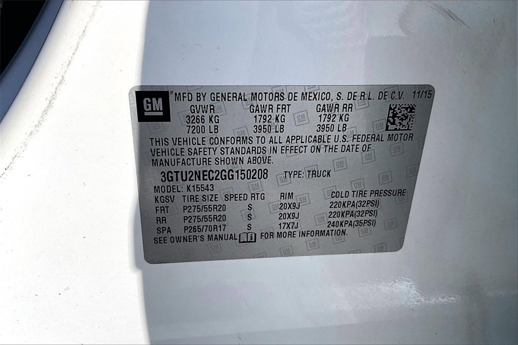 Used 2016 GMC Sierra 1500 SLT image 35