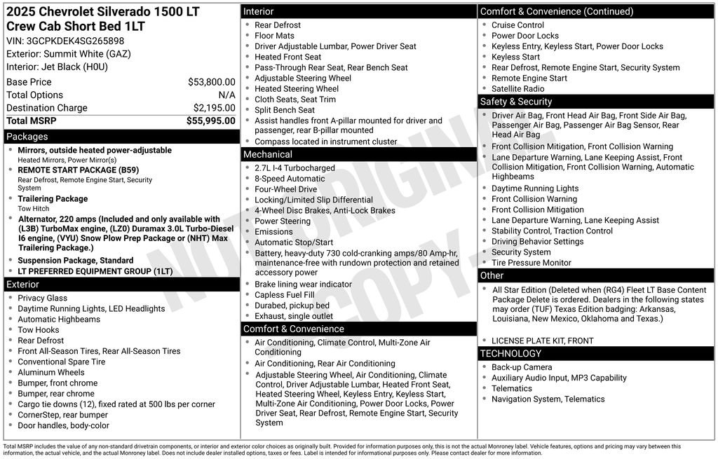 Used 2025 Chevrolet Silverado 1500 LT image 4