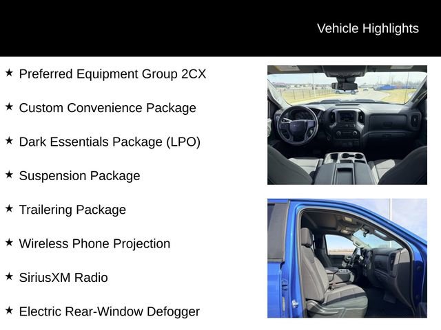 Certified 2023 Chevrolet Silverado 1500 Custom Trail Boss w/ LPO, Dark Essentials Package image 12