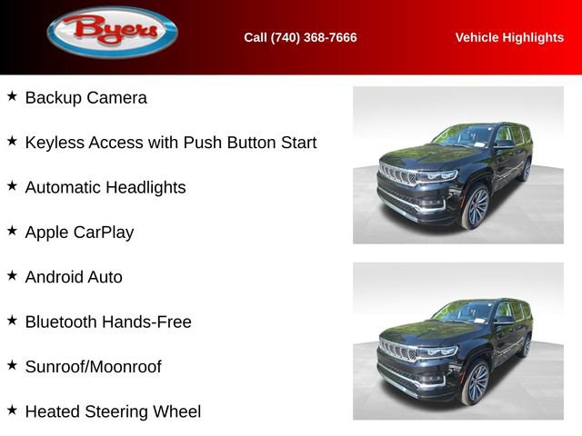 Used 2024 Jeep Grand Wagoneer Series II w/ Convenience Group III AWD/4WD image 13