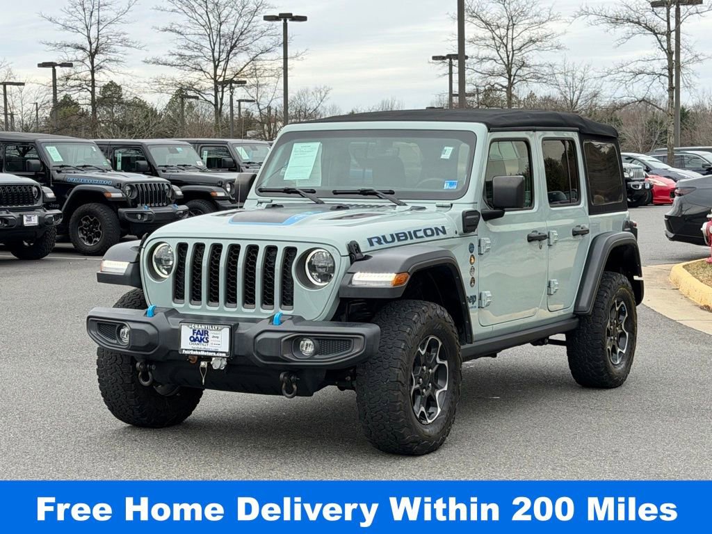 Used 2023 Jeep Wrangler Unlimited Rubicon 4xe image 2