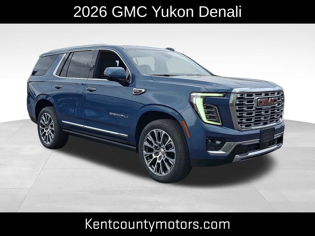 New 2026 GMC Yukon Denali w/ Sun & Power Step Package AWD/4WD image 1