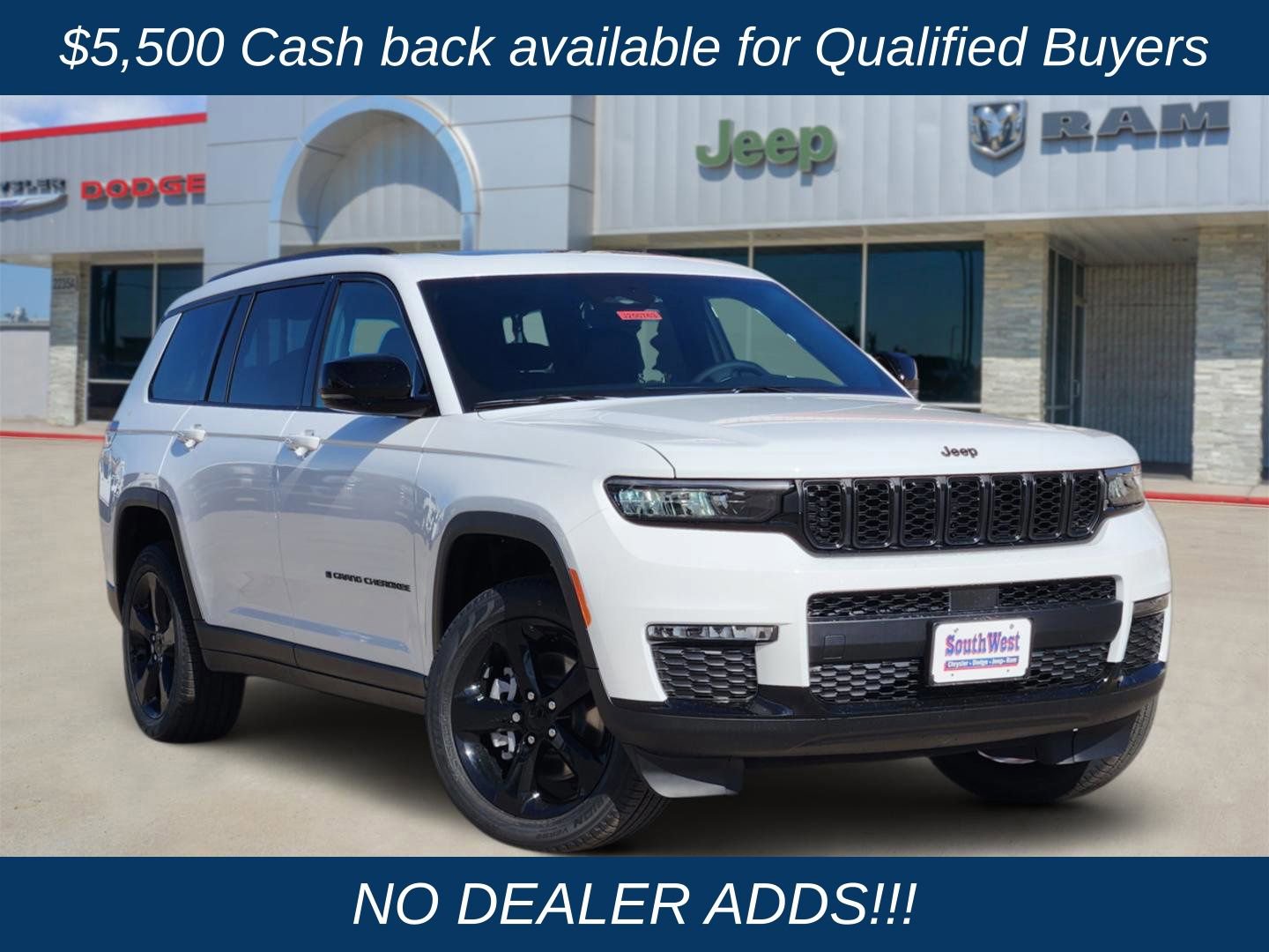 New 2025 Jeep Grand Cherokee L Limited w/ Black Appearance Package