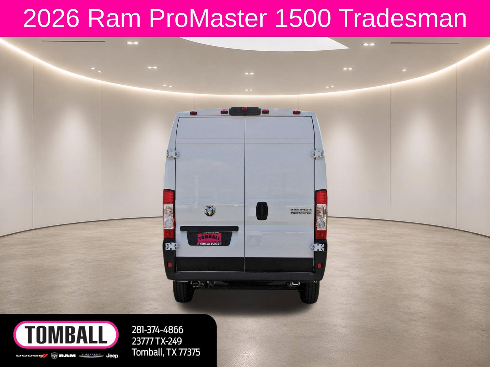 New 2026 RAM ProMaster 1500 w/ Convenience Group FWD image 6