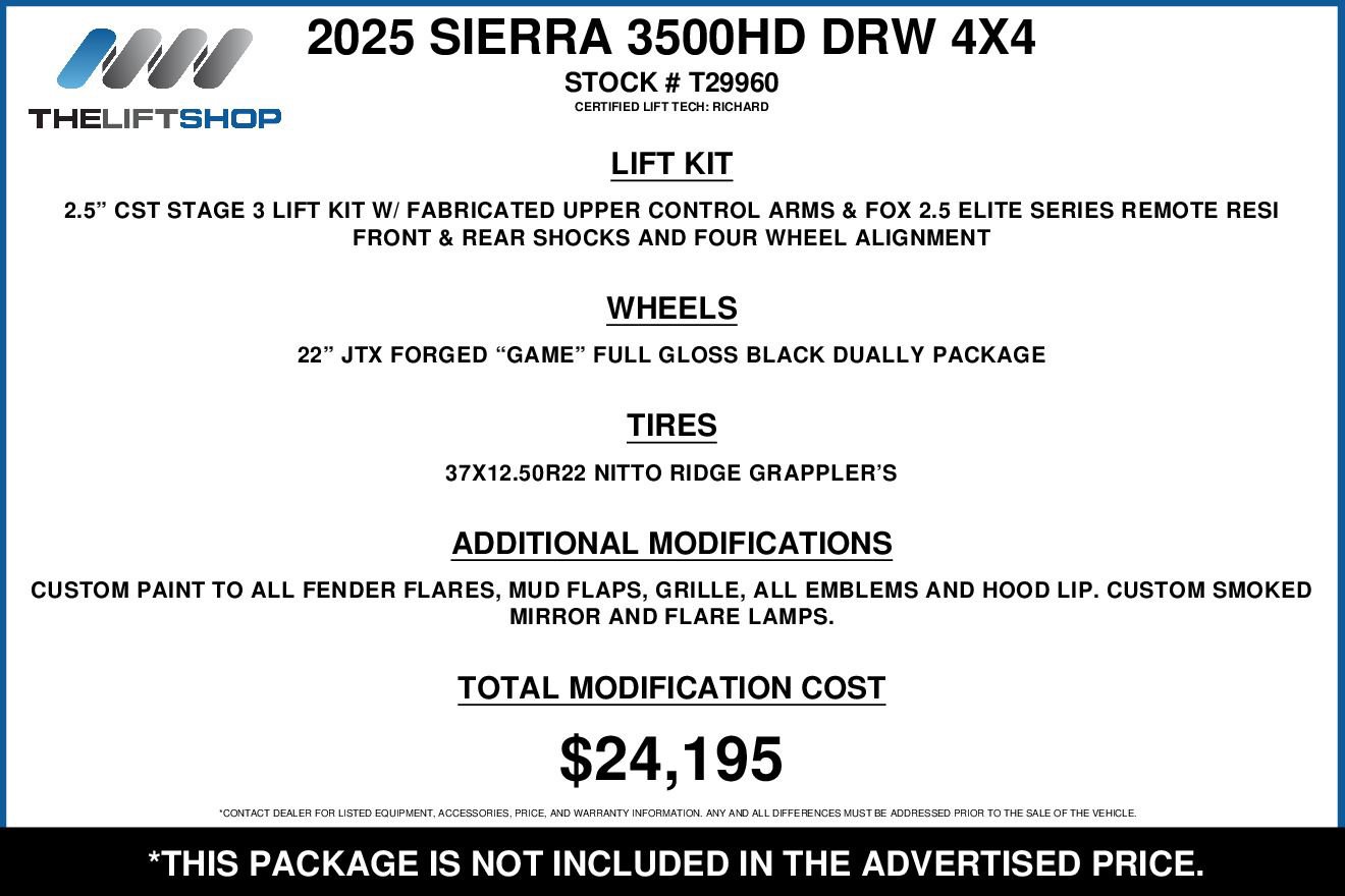 Used 2025 GMC Sierra 3500 Denali w/ Denali Reserve Package video 2
