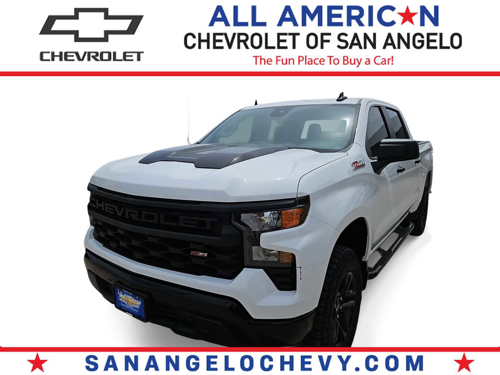 Used 2024 Chevrolet Silverado 1500 Custom Trail Boss AWD/4WD image 1