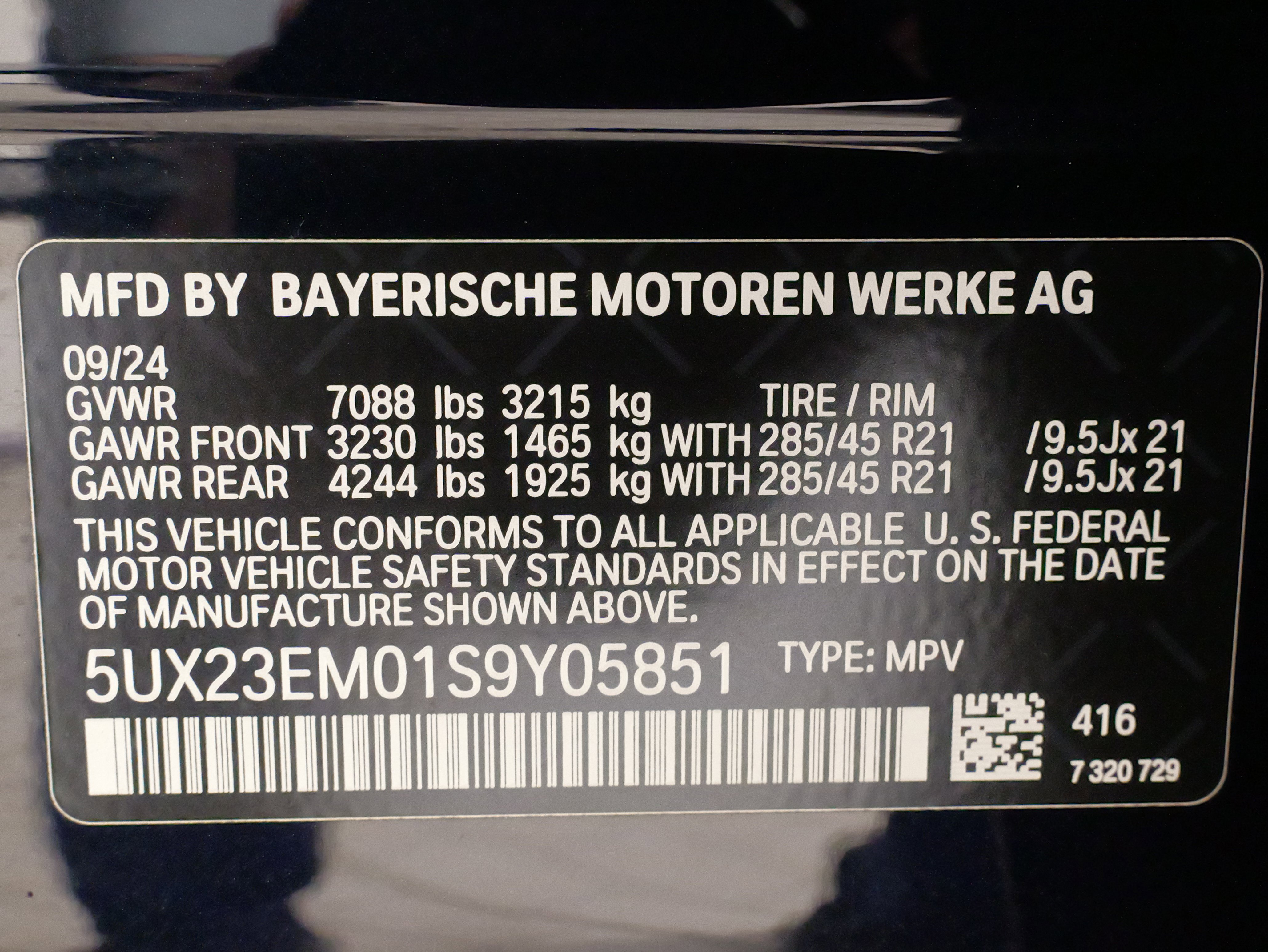 Used 2025 BMW X7 xDrive40i w/ Executive Package AWD/4WD image 72