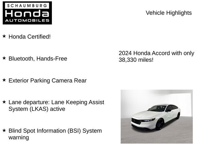 Used 2024 Honda Accord Sport image 7