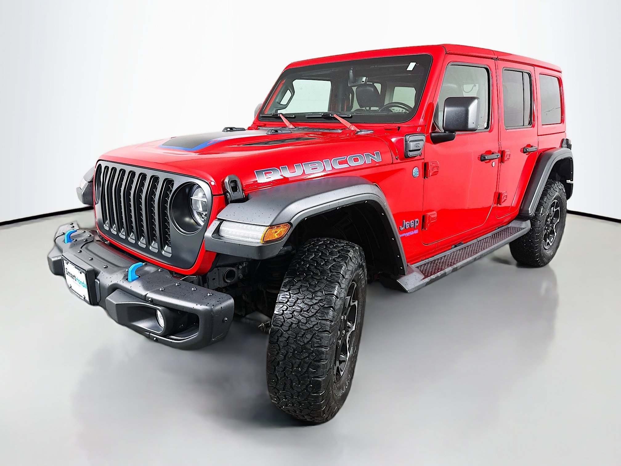 Used 2021 Jeep Wrangler Unlimited Rubicon 4xe w/ Steel Bumper Group AWD/4WD image 3