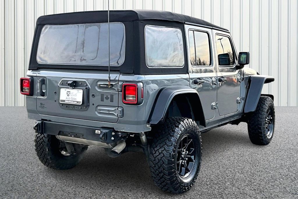 Used 2021 Jeep Wrangler Unlimited Sport w/ Technology Group AWD/4WD image 6