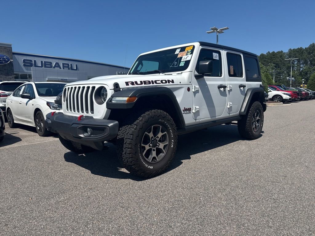 Used 2022 Jeep Wrangler Unlimited Rubicon w/ LED Lighting Group AWD/4WD image 2