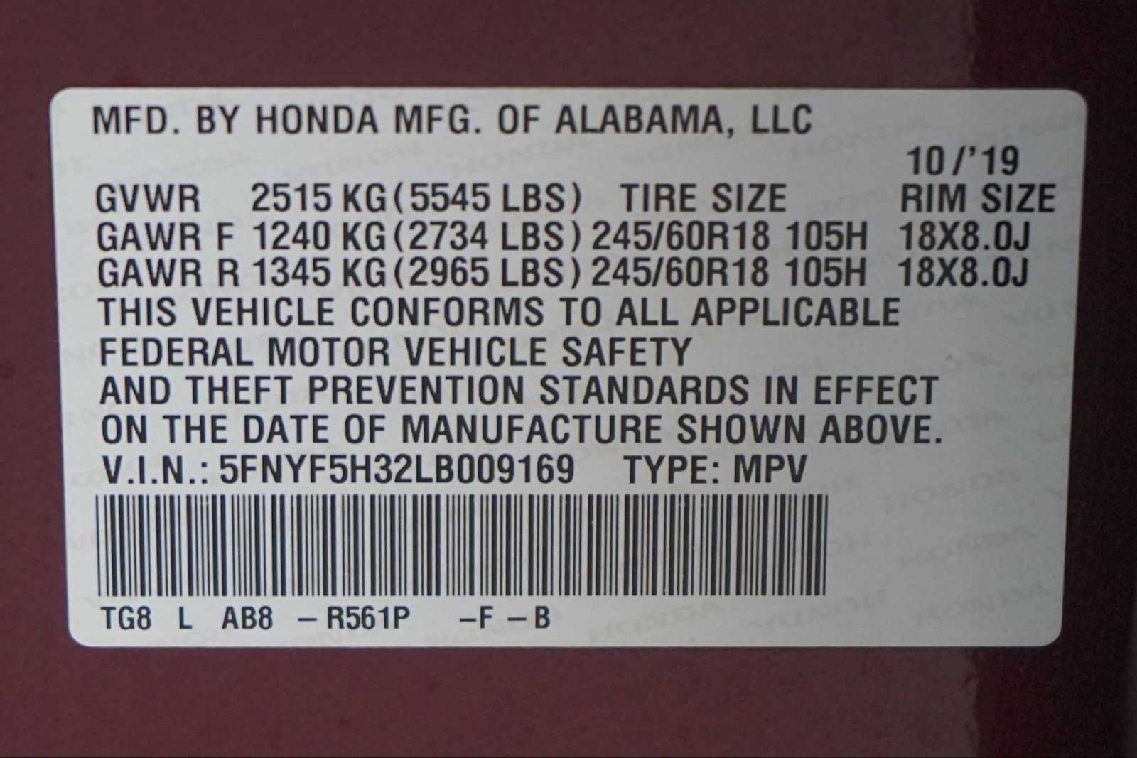 Used 2020 Honda Pilot EX image 30