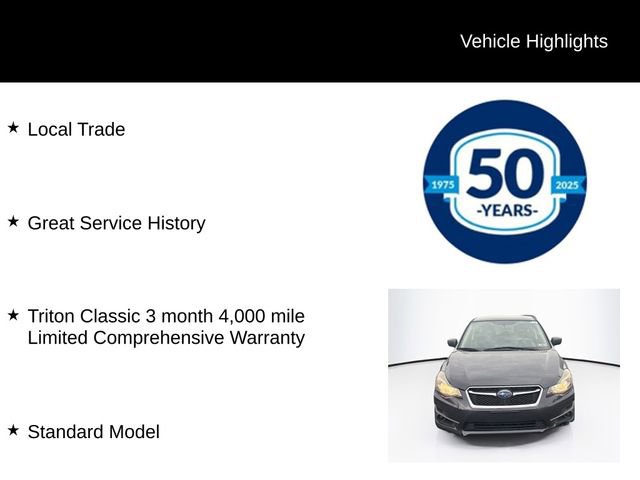 Used 2016 Subaru Impreza 2.0i image 5