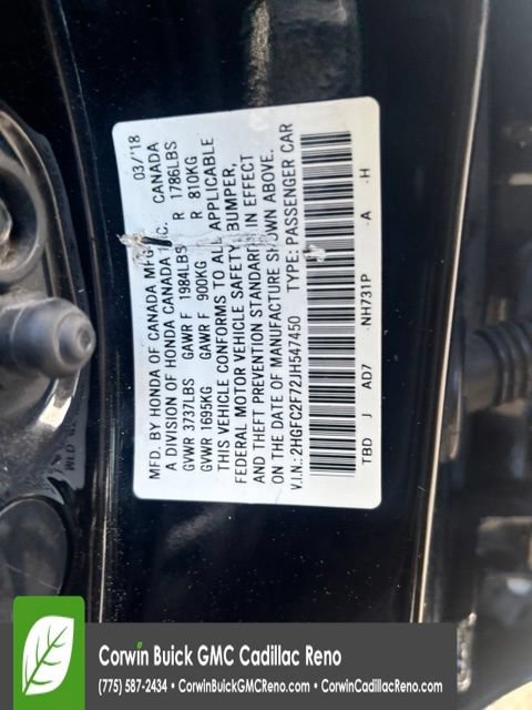 Used 2018 Honda Civic EX image 43