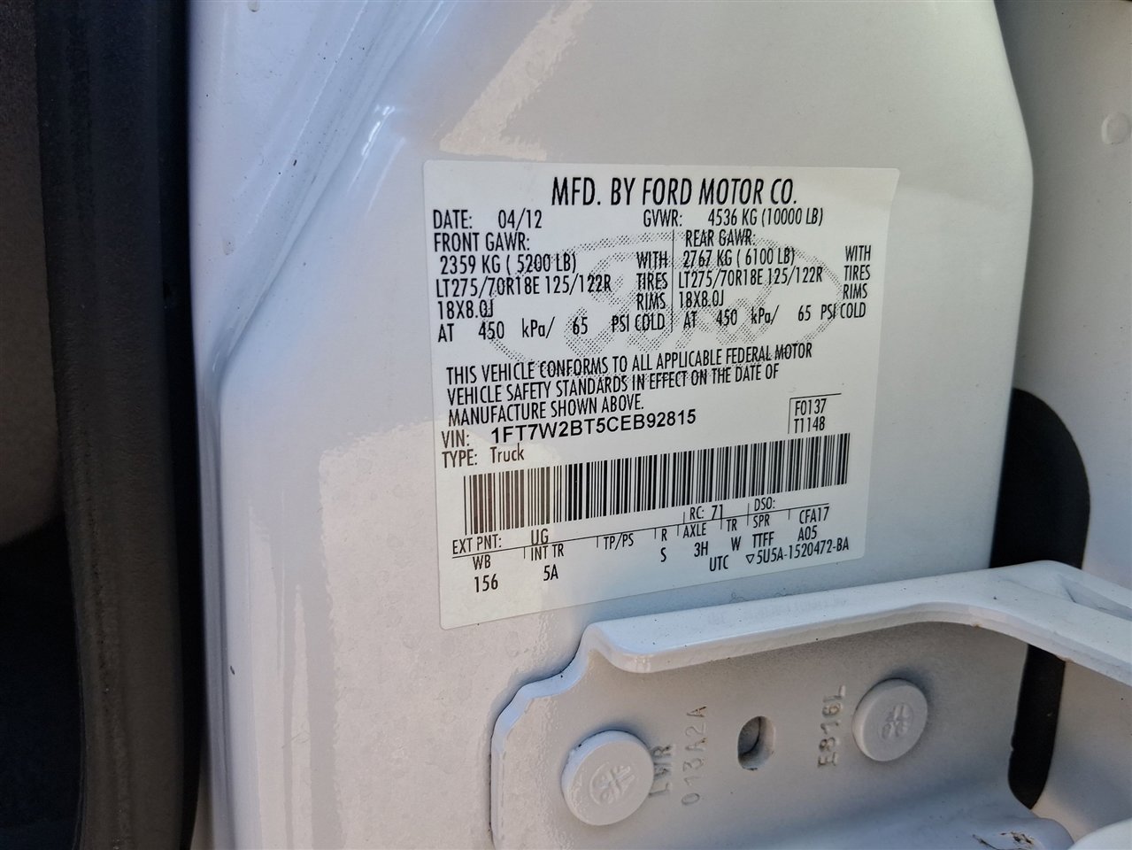 Used 2012 Ford F250 Lariat w/ Lariat Interior Pkg image 28