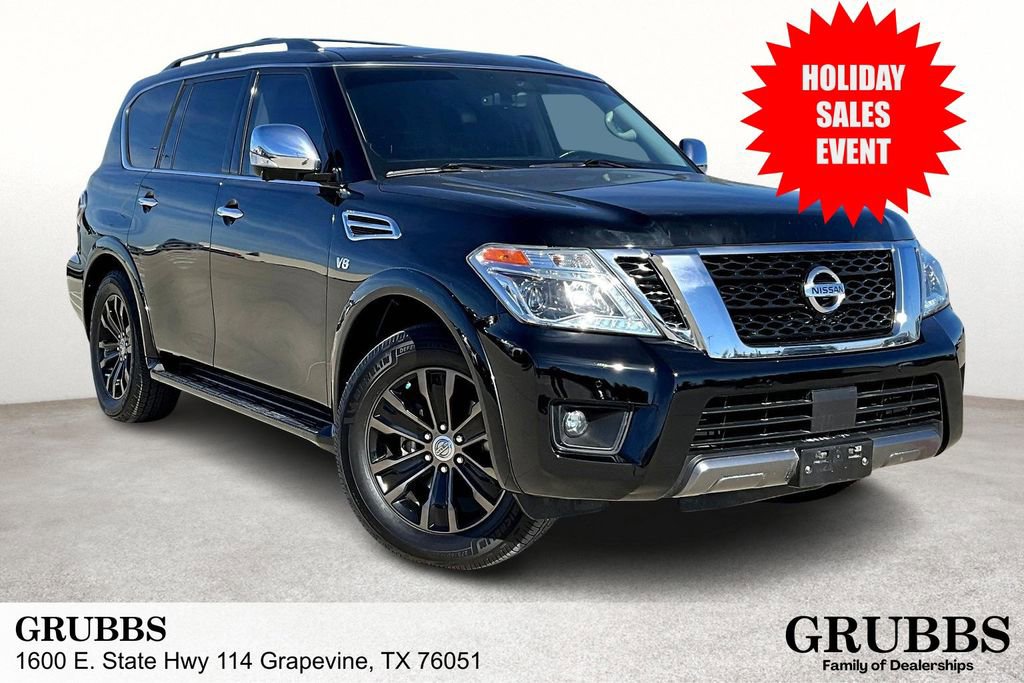 Used 2020 Nissan Armada Platinum w/ Captain's Chairs Package