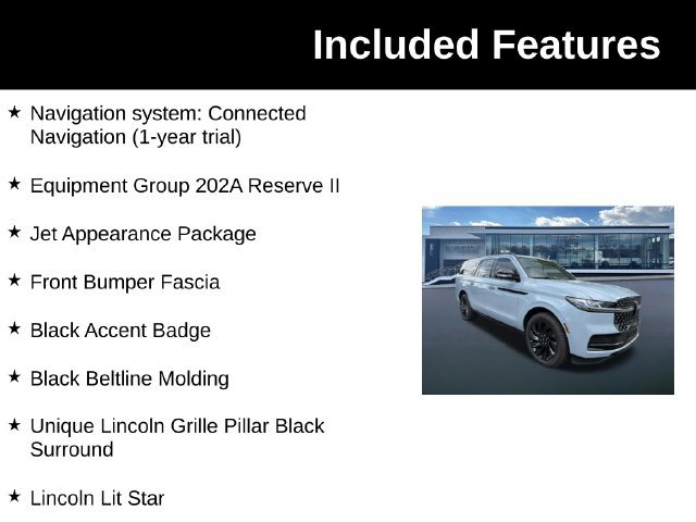 New 2025 Lincoln Navigator L Reserve w/ Jet Appearance Package AWD/4WD image 6