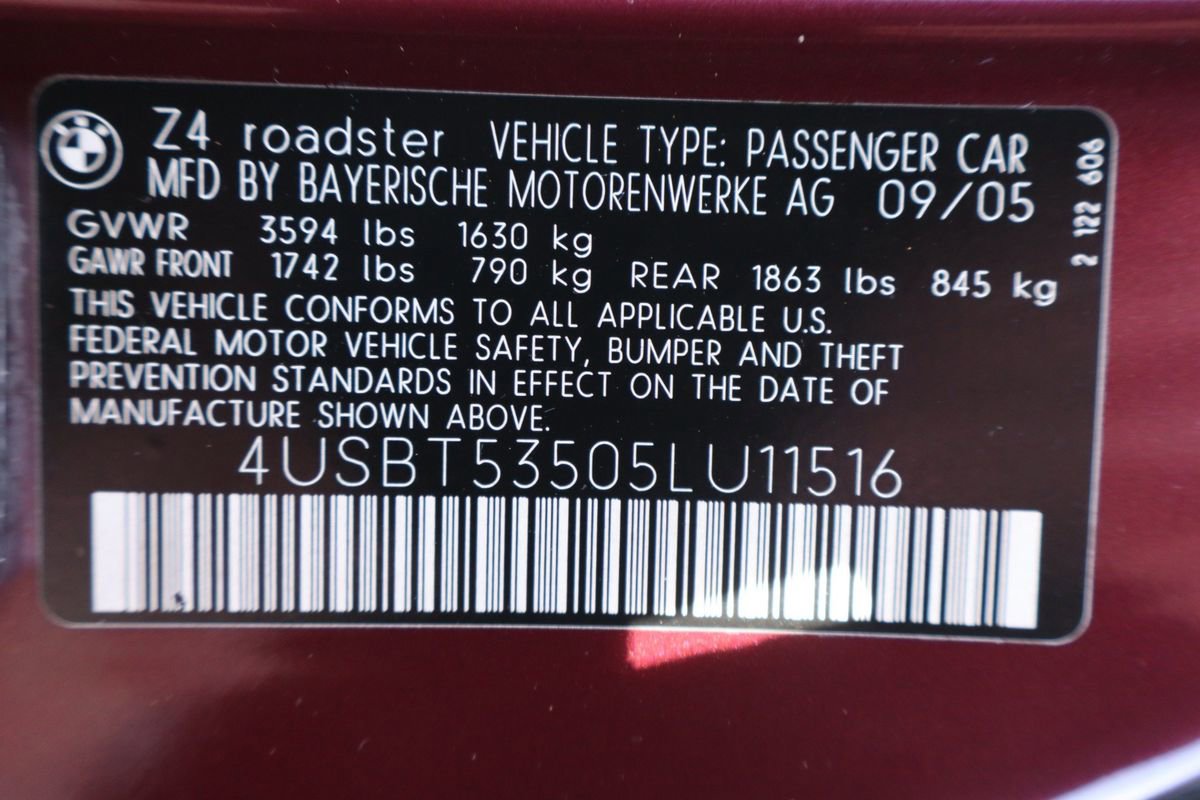 Used 2005 BMW Z4 3.0i image 39