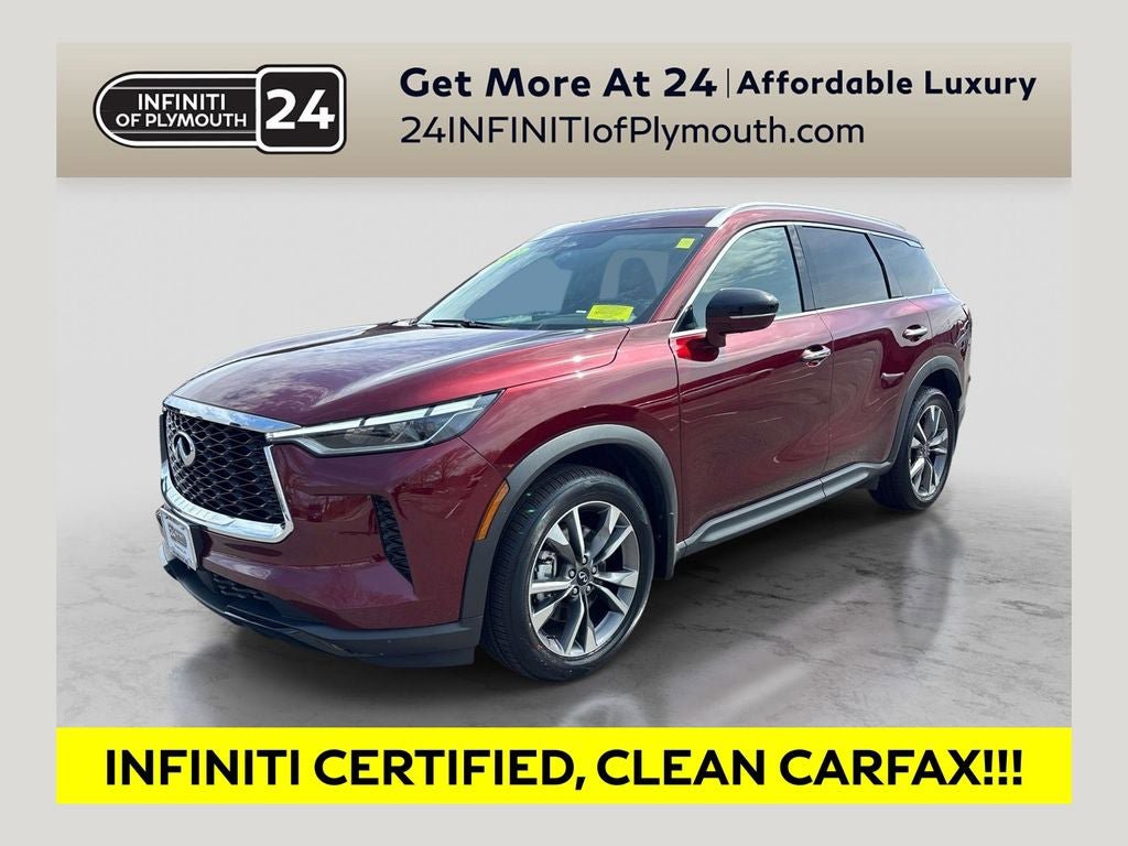 Certified 2023 INFINITI QX60 Luxe w/ Cargo Package AWD/4WD image 1