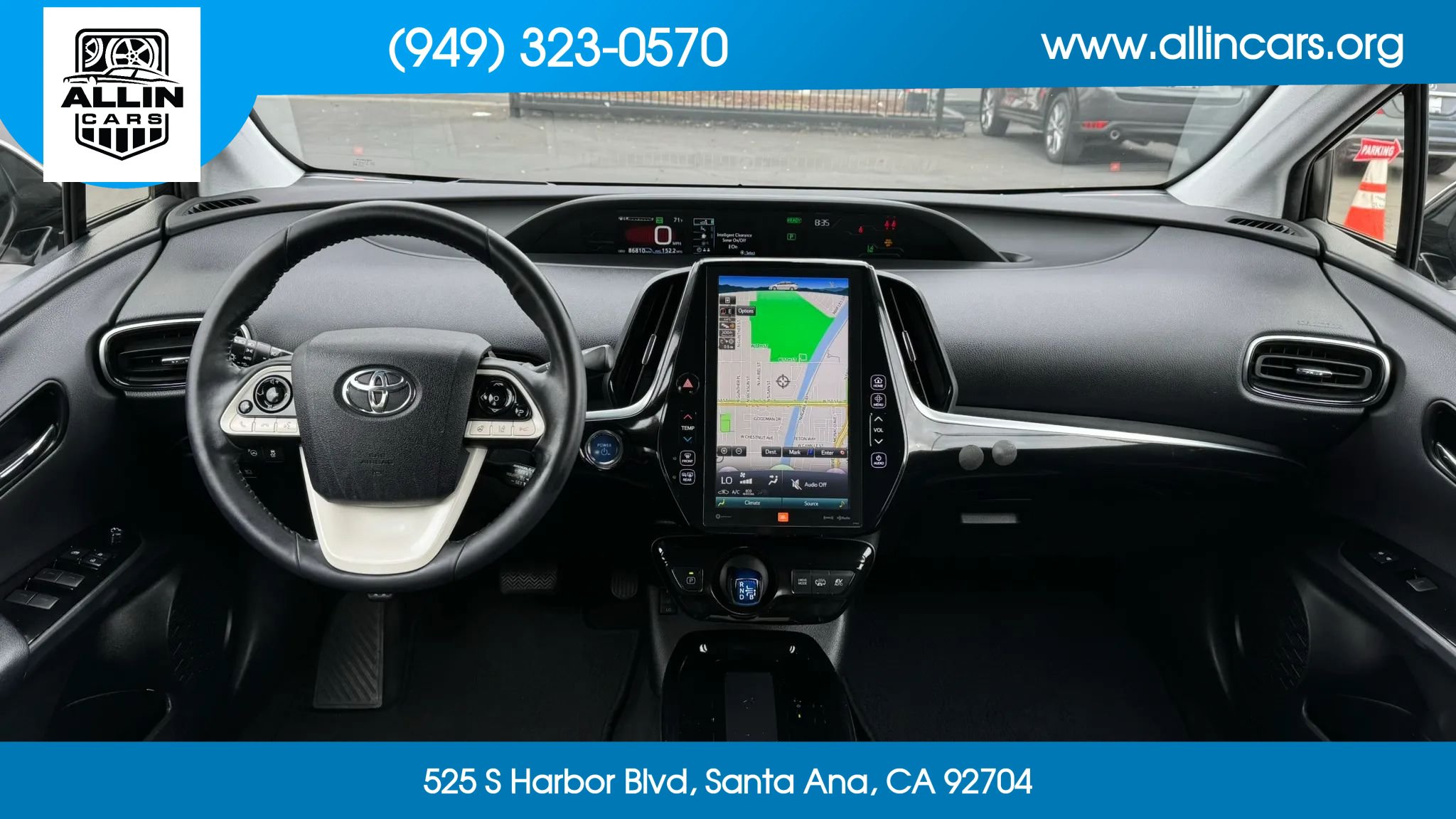 Used 2019 Toyota Prius Prime Advanced w/ Carpet Mat Package FWD image 10