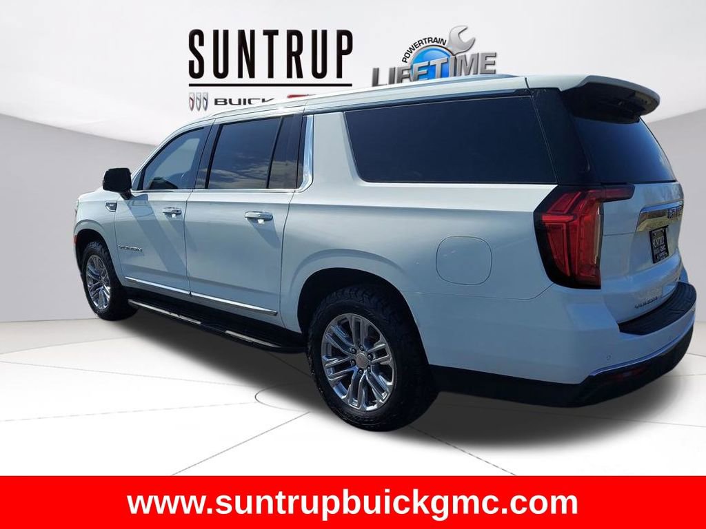 Used 2021 GMC Yukon XL SLT w/ SLT Luxury Package image 4
