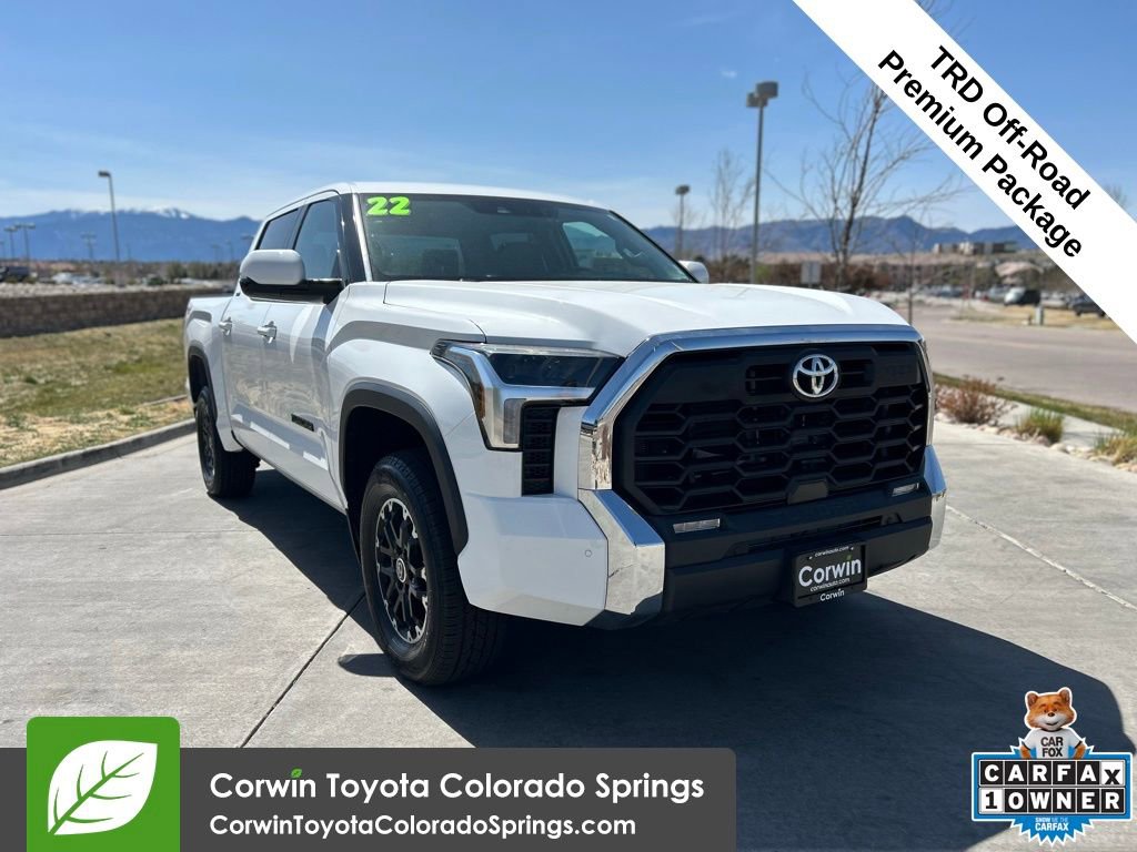 Used 2022 Toyota Tundra SR5 w/ TRD Off-Road Package AWD/4WD image 1