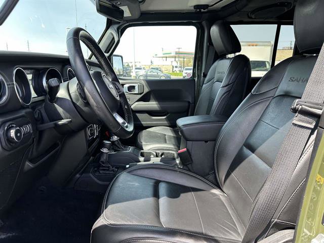 Used 2021 Jeep Wrangler Unlimited Sahara w/ Uconnect 4C Nav & Sound Group AWD/4WD image 10