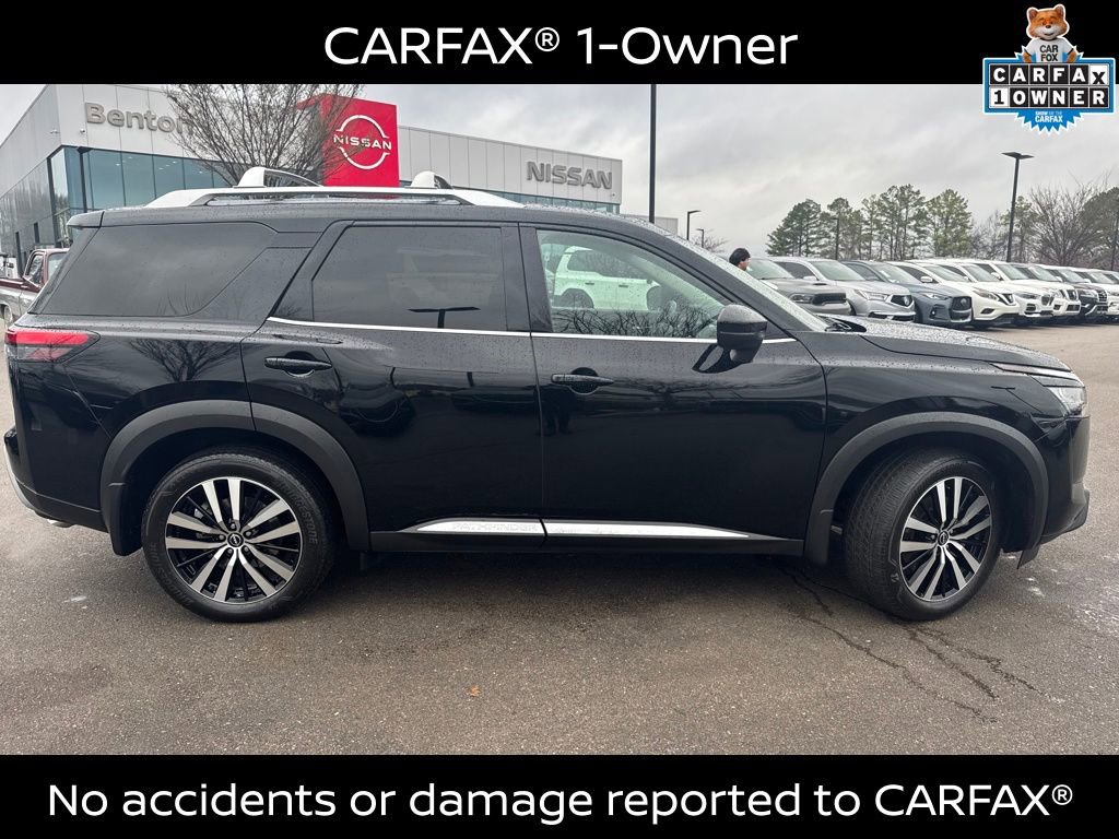 Used 2025 Nissan Pathfinder Platinum w/ Cargo Package video 3