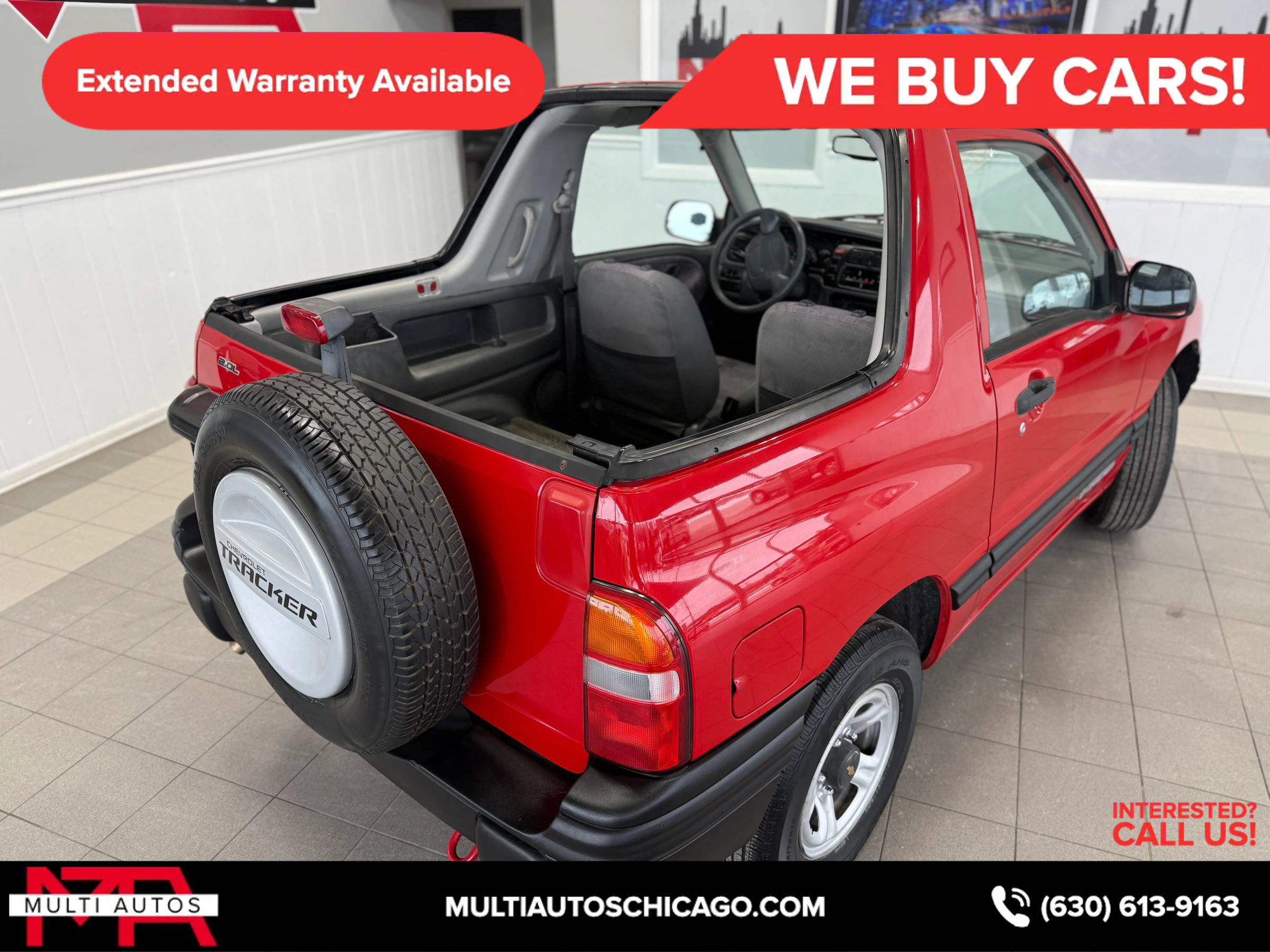Used 2000 Chevrolet Tracker 2WD Convertible w/ Preferred Equipment Group 2 image 10